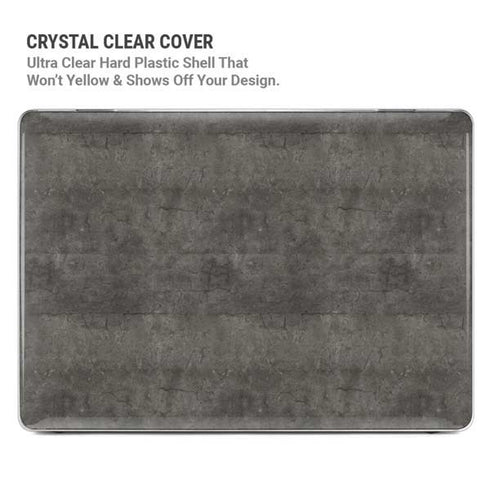 Dark Iron Grey Concrete MacBook Air 15in (2023-2025) Case plus Skin